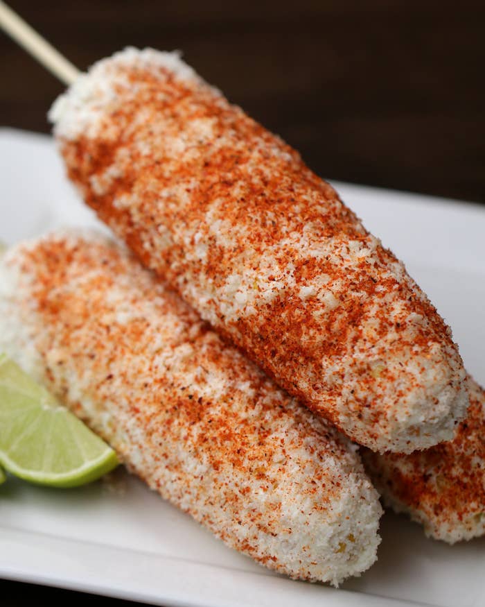 Mexican Style Street Corn (Elote Preparado) ayalas market